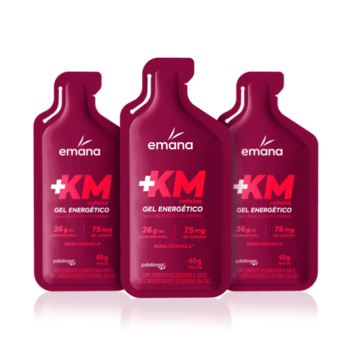 +KM AÇAÍ COM GUARANÁ - 3 UNIDADES