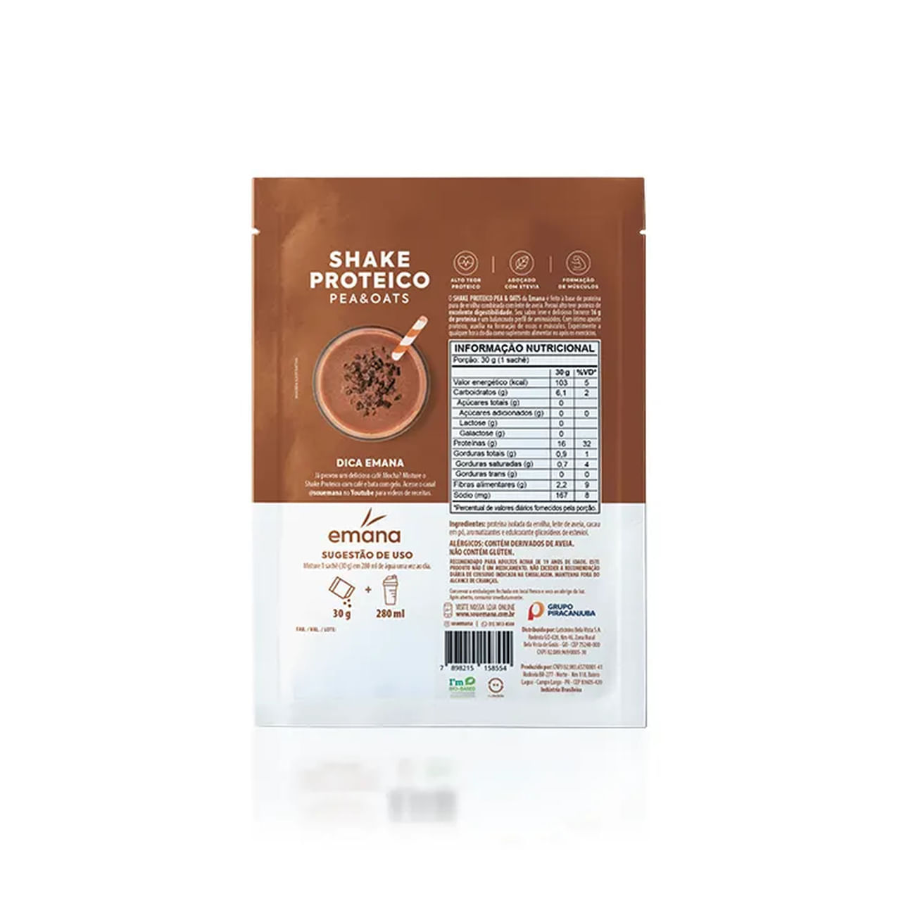 SHAKE PROTEICO I 30G - 10 UNIDADES