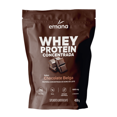 WHEY PROTEIN EM PO CHOCOLATE BELGA