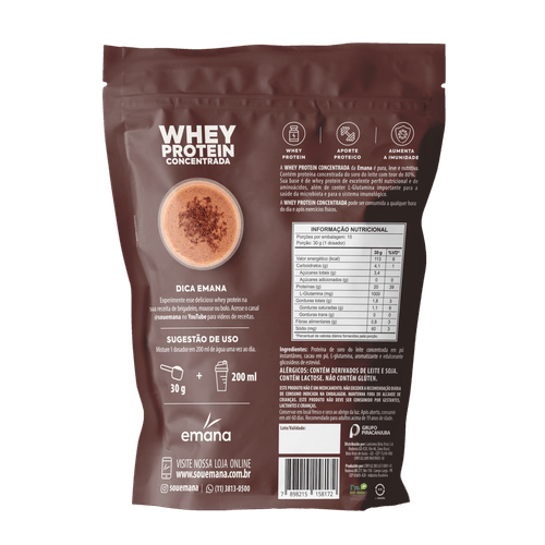 WHEY PROTEIN EM PO CHOCOLATE BELGA