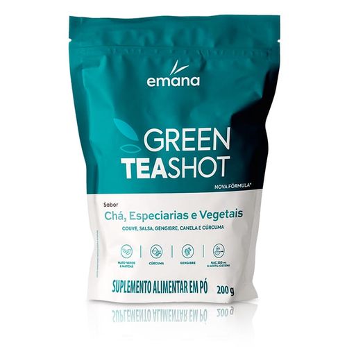 GREEN TEASHOT CHA + VEGETAIS