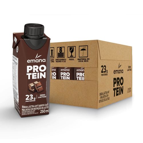 Bebida Protein 23g Sabor Cacau 250ml - 12 unidades