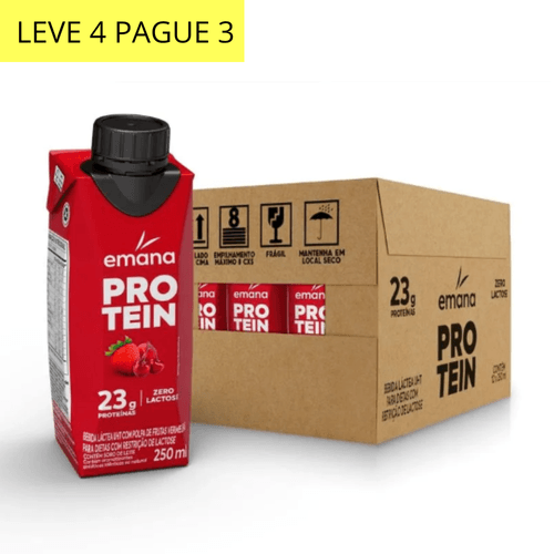 Bebida Protein 23g Sabor Frutas Vermelhas 250ml - 12 unidades