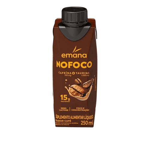 Bebida Protein NoFoco 15g Zero Lactose Sabor Café 250ml