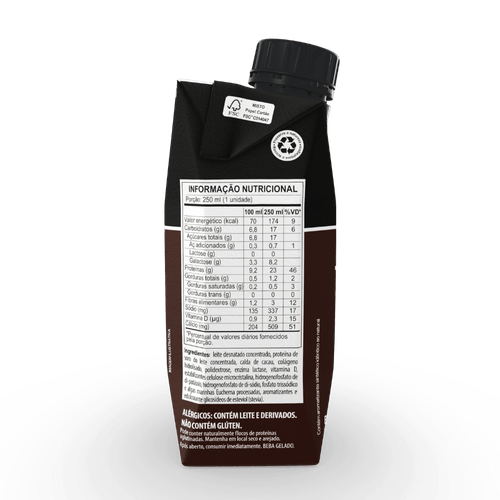 Bebida Protein 23g Sabor Cacau 250ml