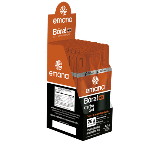 Gel de Carboidrato +KM Caramelo Salgado - 10 unidades