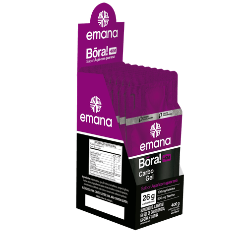 Gel de Carboidrato +KM Açaí com Guaraná - 10 unidades