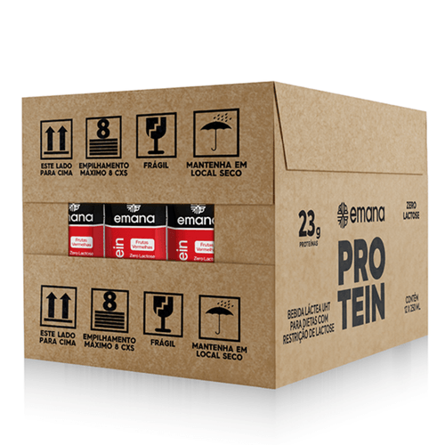 Bebida Protein 23g Sabor Frutas Vermelhas 250ml - 12 unidades