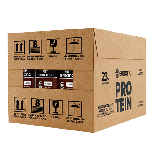 Bebida Protein 23g Sabor Cacau 250ml - 12 unidades