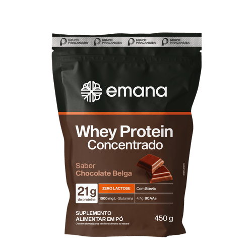 Whey Protein Concentrada 450g Chocolate Belga