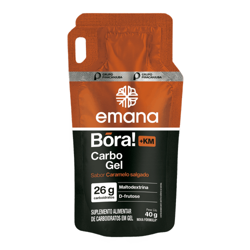 Gel de Carboidrato +KM Caramelo Salgado - 3 unidades