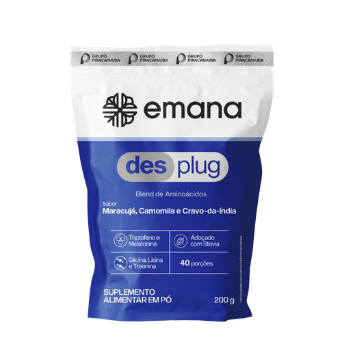 Desplug Shot com Melatonina e Triptofano 200g Maracujá