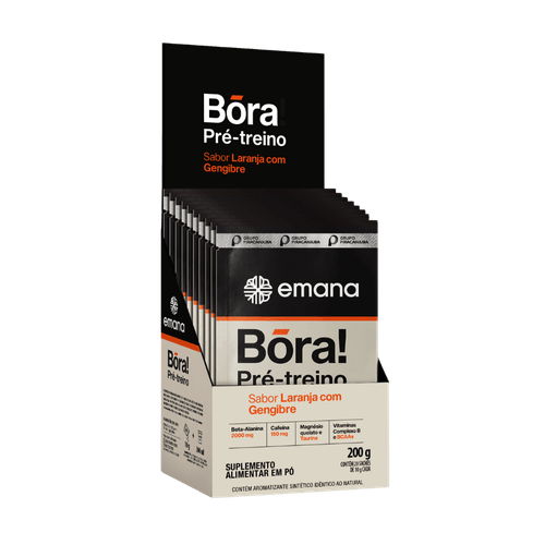 Sachê BÓRA Pré-Treino 10g - 20 Unidades