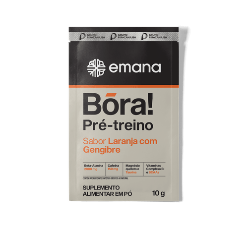 Sachê BÓRA Pré-Treino 10g - 20 Unidades
